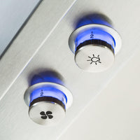 Viking 30-inch 5 Series Wall Mount Hood Shell with LED Lighting VWH530481SB IMAGE 3