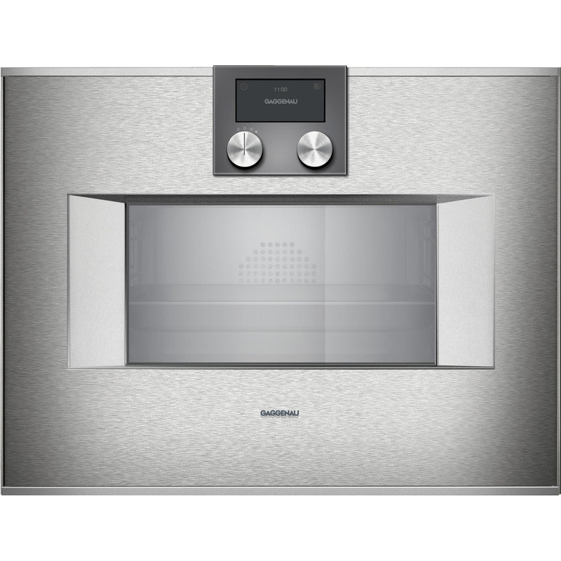 Gaggenau 24-inch, 2.1 cu.ft. Built-in Single Wall Oven with Steam Cooking BS 470 612 IMAGE 1
