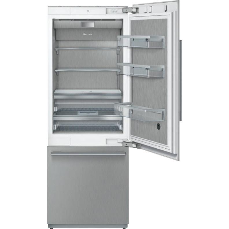 Thermador 30-inch, 16.0 cu.ft. Built-in Bottom Freezer Refrigerator with Wi-Fi Connect T30BB915SS IMAGE 2