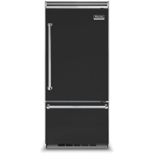 Viking 36-inch, 20.4 cu.ft. Built-in Bottom Freezer Refrigerator with  Plasmacluster™ Ion Air Purifier VCBB5363ERCS IMAGE 1