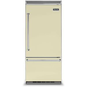 Viking 36-inch, 20.4 cu.ft. Built-in Bottom Freezer Refrigerator with  Plasmacluster™ Ion Air Purifier VCBB5363ERVC IMAGE 1