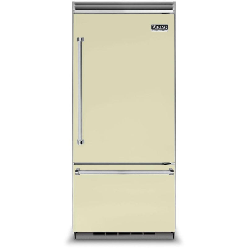 Viking 36-inch, 20.4 cu.ft. Built-in Bottom Freezer Refrigerator with  Plasmacluster™ Ion Air Purifier VCBB5363ERVC IMAGE 1