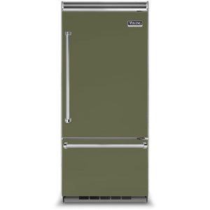 Viking 36-inch, 20.4 cu.ft. Built-in Bottom Freezer Refrigerator with  Plasmacluster™ Ion Air Purifier VCBB5363ERCY IMAGE 1