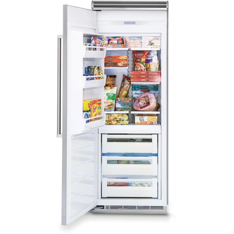 Viking 15.9 cu.ft. Upright Freezer with Interior Ice Maker VCFB5303LWH IMAGE 3