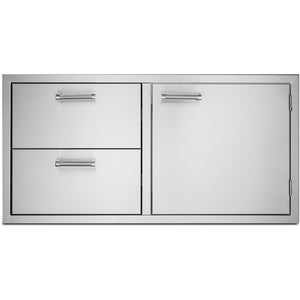 Viking 42-inch Double Drawers and Access Door VOADDR5421SS IMAGE 1