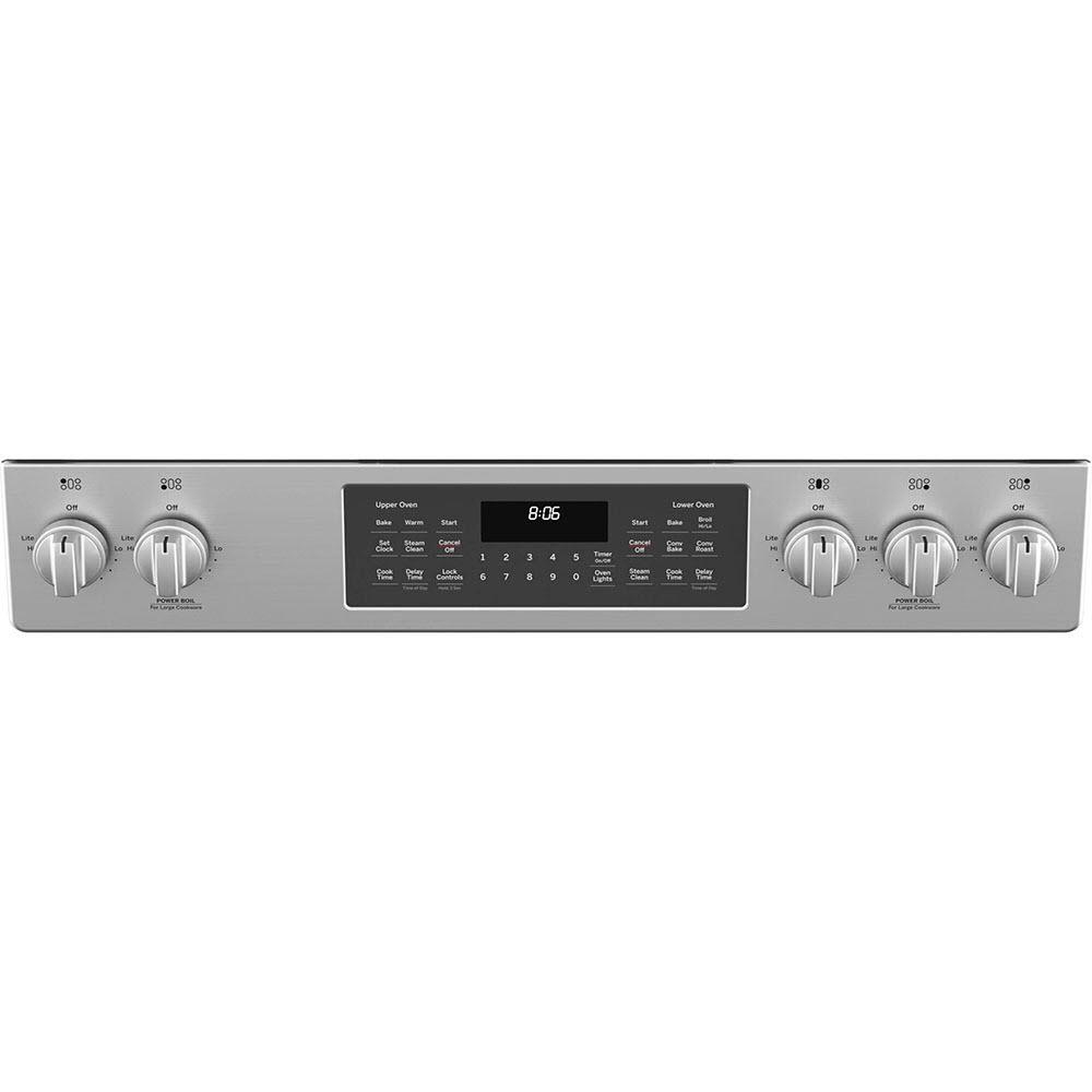 GE 30-inch Slide-in Gas Range with True European Convection Technology JCGSS86SPSS IMAGE 4