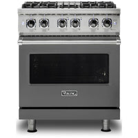 Viking 30-inch Freestanding Dual-Fuel Range with VariSimmer™ CVDR530-4BDG IMAGE 1