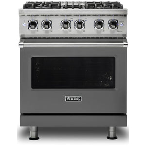 Viking 30-inch Freestanding Dual-Fuel Range with VariSimmer™ CVDR530-4BDG IMAGE 1