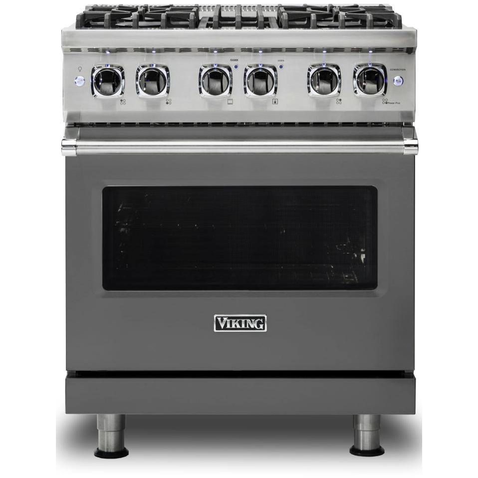 Viking 30-inch Freestanding Dual-Fuel Range with VariSimmer™ CVDR530-4BDG IMAGE 1