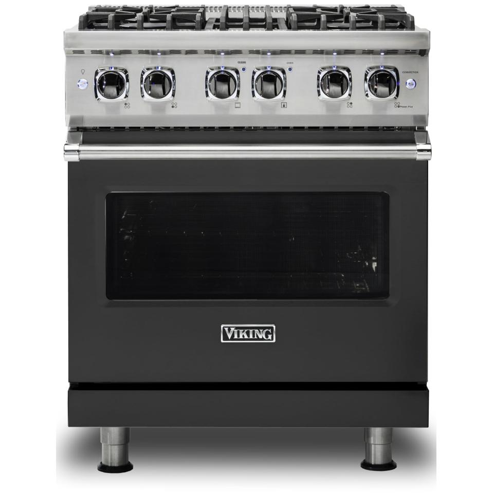 Viking 30-inch Freestanding Dual-Fuel Range with VariSimmer™ CVDR530-4BCS IMAGE 1