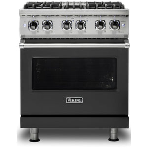 Viking 30-inch Freestanding Dual-Fuel Range with VariSimmer™ CVDR530-4BCS IMAGE 1