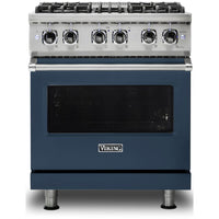 Viking 30-inch Freestanding Dual-Fuel Range with VariSimmer™ CVDR530-4BSB IMAGE 1