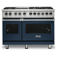 Viking 48-inch Freestanding Dual-Fuel Range with TruConvec™ Convection Cooking CVDR548-6GSB IMAGE 1