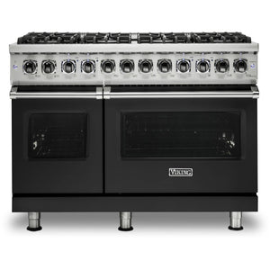 Viking 48-inch Freestanding Dual-Fuel Range with TruConvec™ Convection Cooking CVDR548-8BCSLP IMAGE 1