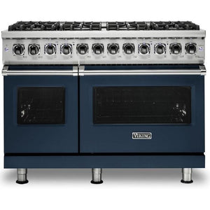 Viking 48-inch Freestanding Dual-Fuel Range with TruConvec™ Convection Cooking CVDR548-8BSBLP IMAGE 1