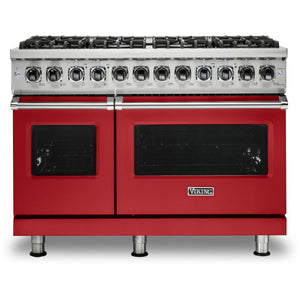 Viking 48-inch Freestanding Dual-Fuel Range with TruConvec™ Convection Cooking CVDR548-8BSM IMAGE 1
