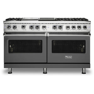 Viking 60-inch Freestanding Dual-Fuel Range with TruConvec™ Convection Cooking CVDR560-6GQDG IMAGE 1