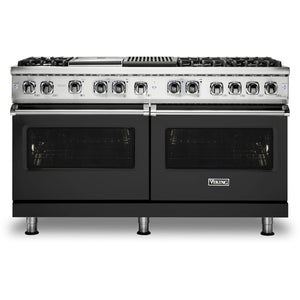 Viking 60-inch Freestanding Dual-Fuel Range with TruConvec™ Convection Cooking CVDR560-6GQCS IMAGE 1