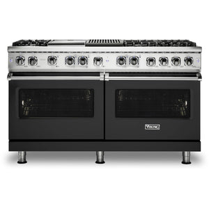Viking 60-inch Freestanding Dual-Fuel Range with TruConvec™ Convection Cooking CVDR560-6GQCS IMAGE 1