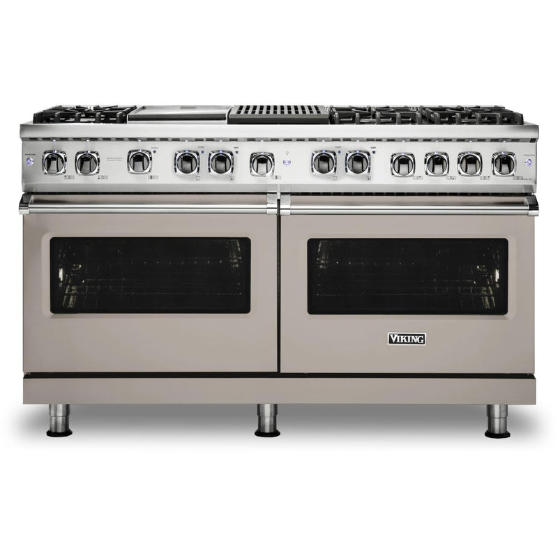 Viking 60-inch Freestanding Dual-Fuel Range with TruConvec™ Convection Cooking CVDR560-6GQPGLP IMAGE 1