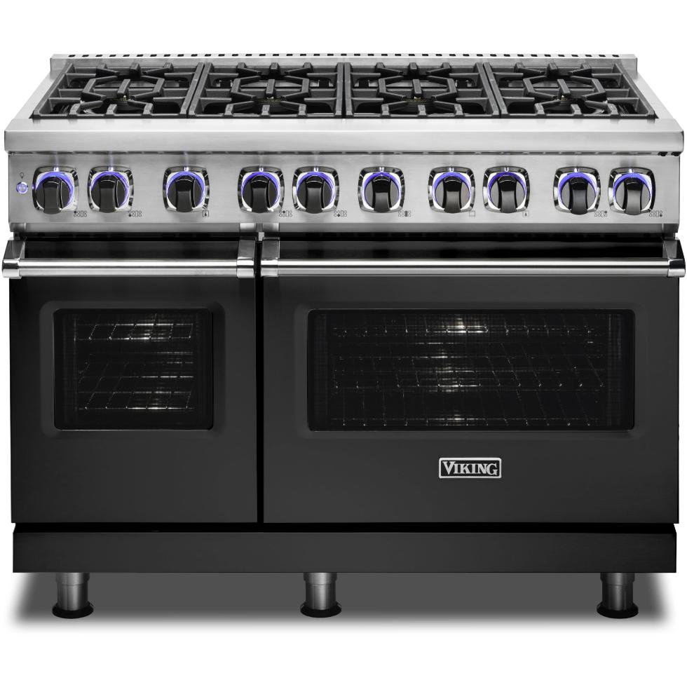 Viking 48-inch Freestanding Dual-Fuel Range with Elevation™ Burners CVDR7482-8BCSLP IMAGE 1