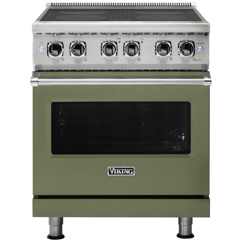 Viking 30-inch Freestanding Induction Range with MagneQuick™ Induction Power CVIR5301-4BCY IMAGE 1