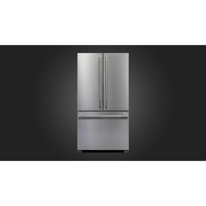 Fulgor Milano 36-inch, 19.86 cu.ft. Counter-Depth French 3-Door Refrigerator with Internal Water Dispenser F6FBM36S2 IMAGE 2