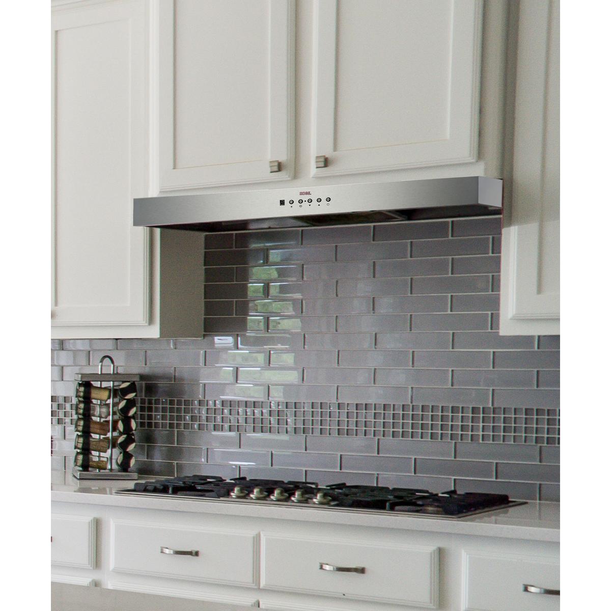 Kobe 36-inch Premium Mila Series Under Cabinet Range Hood CH7736SQ6-XX IMAGE 3