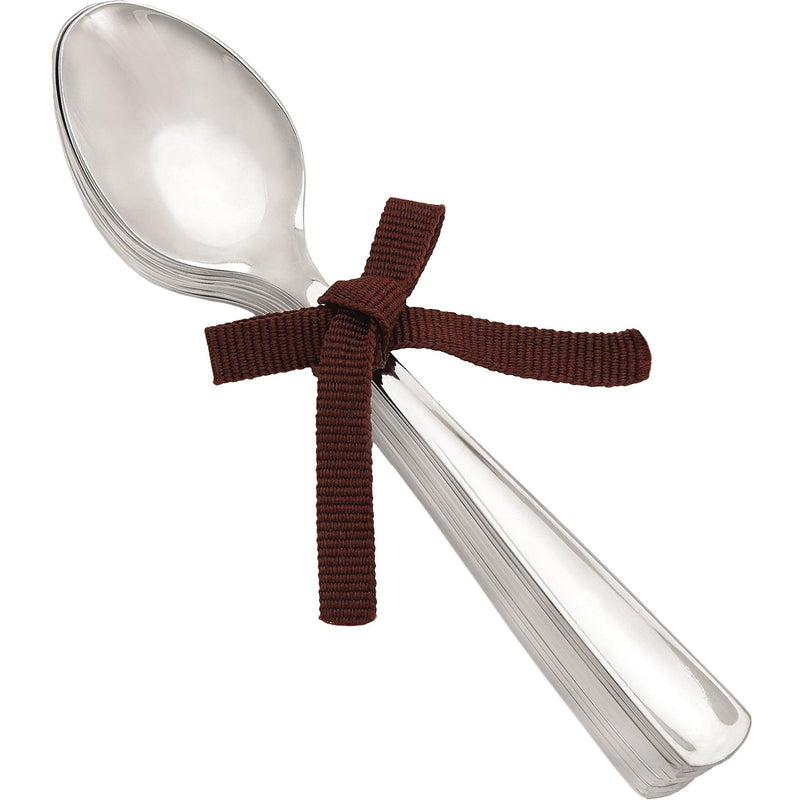 il Piatto Pieno 12-piece Bow Espresso Spoons 45809 IMAGE 1