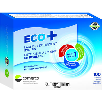 Comerco ECO+ LAUNDRY DETERGENT STRIPS 3313.12001 IMAGE 1