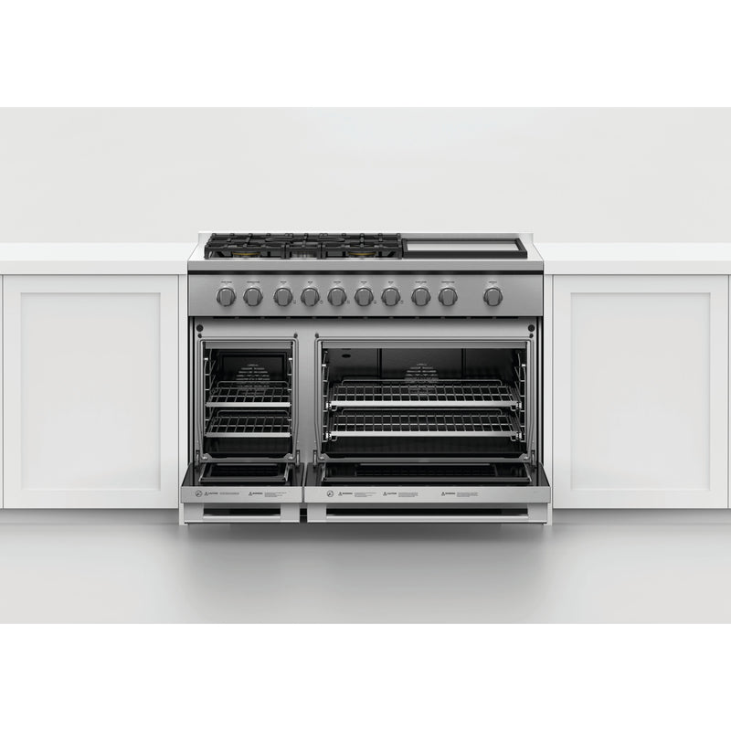 Fisher & Paykel 48-inch Freestanding Gas Range with Griddle RGV3-485GD-L IMAGE 4