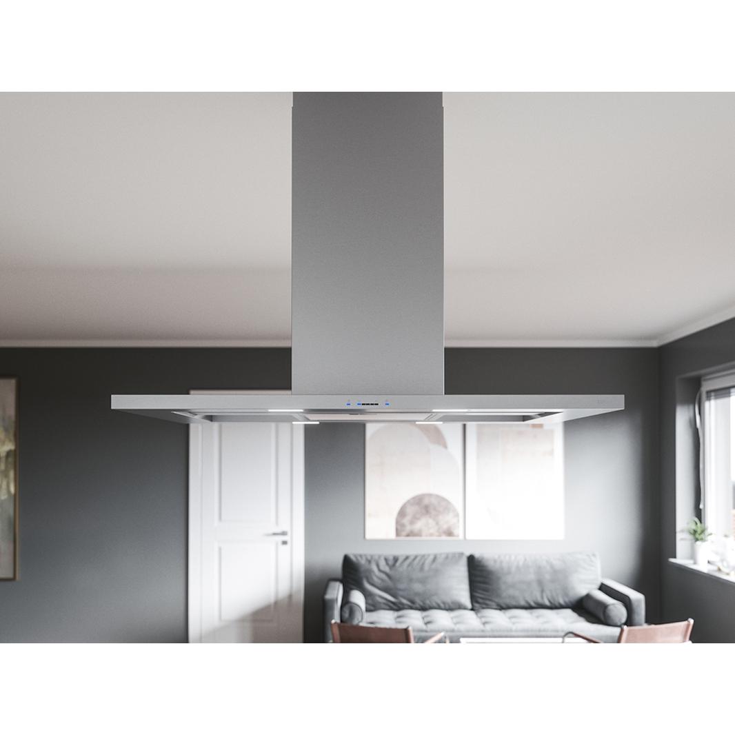Zephyr 42-inch Modena Ceiling Mount Range Hood ZMD-E42BS IMAGE 1