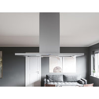 Zephyr 42-inch Modena Ceiling Mount Range Hood ZMD-E42BS IMAGE 1