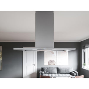 Zephyr 42-inch Modena Ceiling Mount Range Hood ZMD-E42BS IMAGE 1