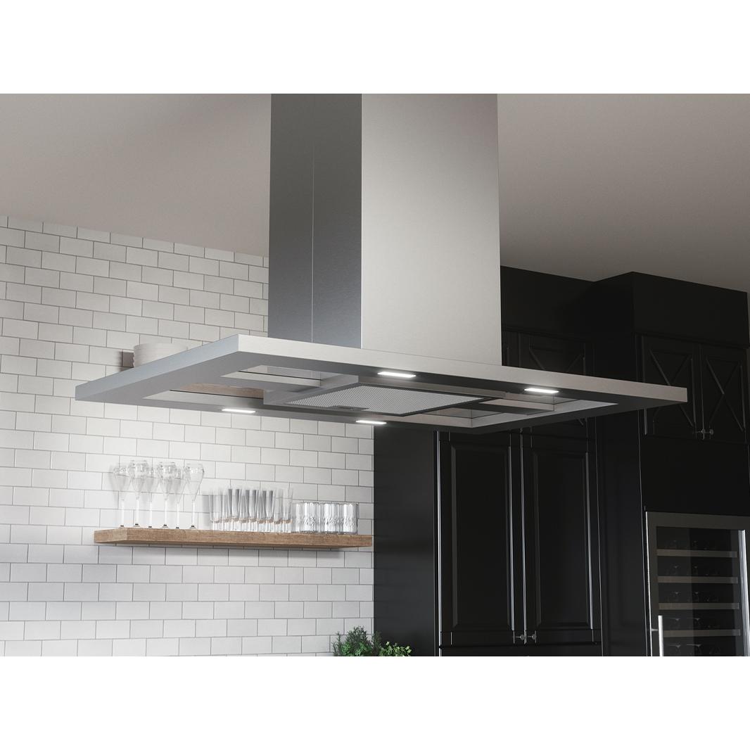Zephyr 42-inch Modena Ceiling Mount Range Hood ZMD-E42BS IMAGE 2