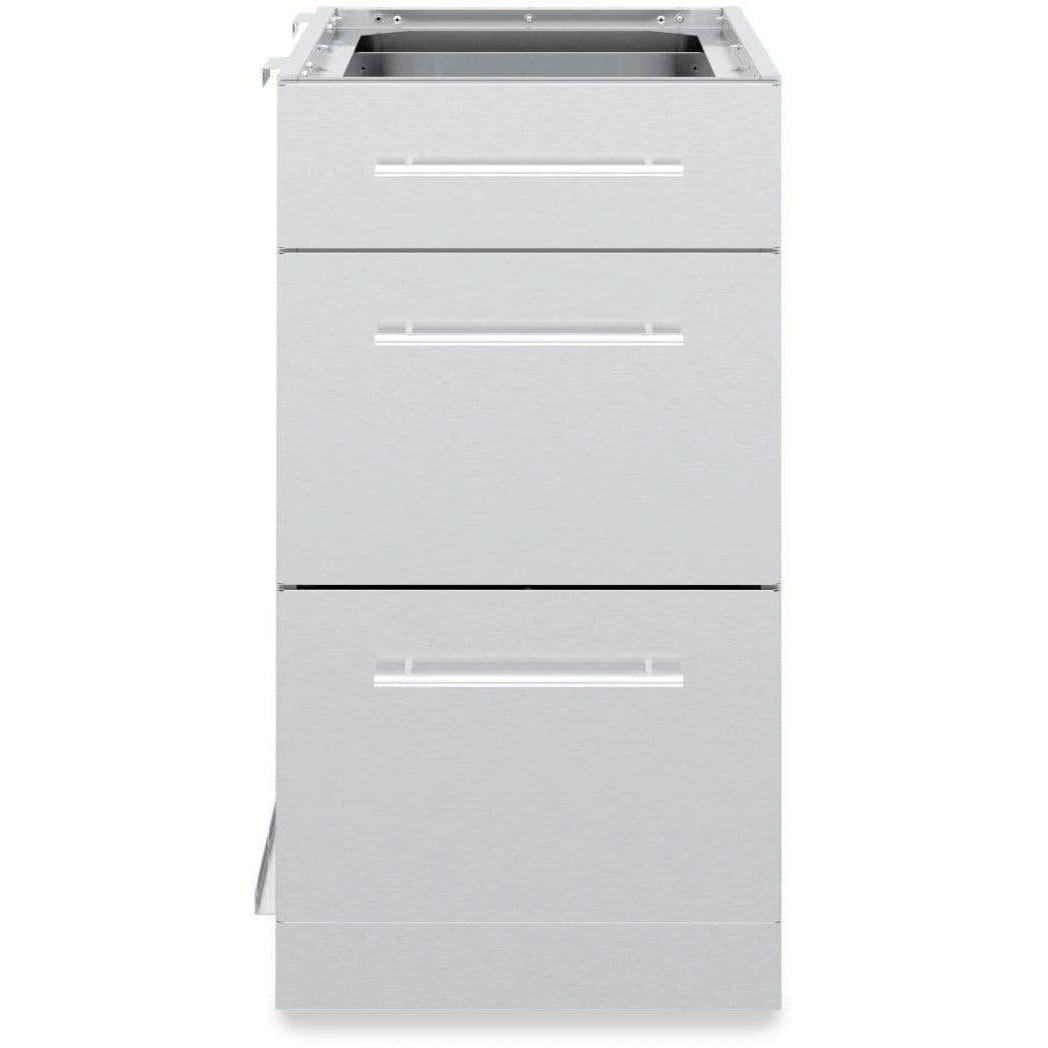 Broil King Stainless Steel 3 Drawer Cabinet 802500 IMAGE 1