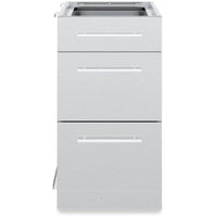 Broil King Stainless Steel 3 Drawer Cabinet 802500 IMAGE 1