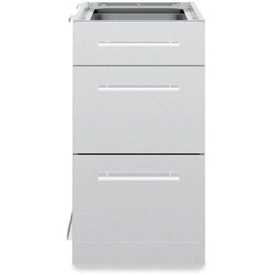 Broil King Stainless Steel 3 Drawer Cabinet 802500 IMAGE 1