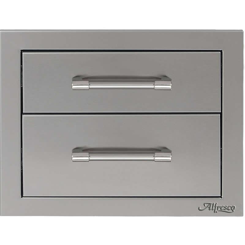 Alfresco Outdoor Kitchen Components Storage Drawer(s) AXE-2DR-SC IMAGE 1