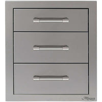 Alfresco Outdoor Kitchen Components Storage Drawer(s) AXE-3DR-SC IMAGE 1