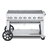 Crown Verity 99,000 BTU Liquid Propane Mobile Gas Grill with 6 Burners CV-MCB-48 IMAGE 1