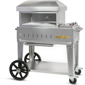 Crown Verity Natural Gas Outdoor Mobile Pizza Oven with 2 Burners CV-PZ-24-MB-NG IMAGE 1
