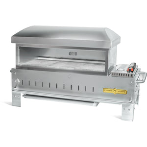 Crown Verity Natural Gas Freestanding Outdoor Pizza Oven with 3 Burners CV-PZ-36-TT-NG IMAGE 1