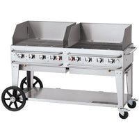 Crown Verity 129,000 BTU Liquid Propane Gas Grill with 8 Burners CV-RCB-60WGP IMAGE 1