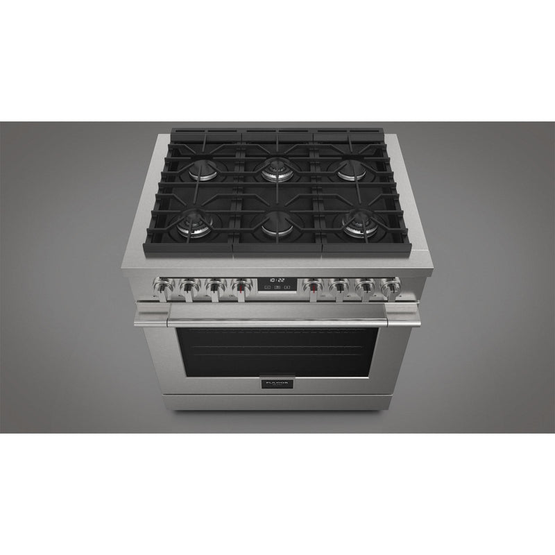 Fulgor Milano 36-inch Freestanding Gas Range with True European Convection Technology F4PGR366S2 IMAGE 7