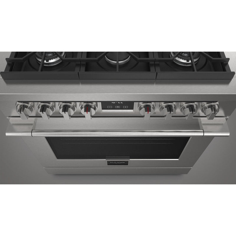 Fulgor Milano 36-inch Freestanding Gas Range with True European Convection Technology F4PGR366S2 IMAGE 8