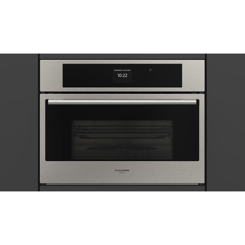 Fulgor Milano 24-inch, 1.2 cu.ft. Built-in Speed Oven with True Convection Technology F7DSPD24S1 IMAGE 2