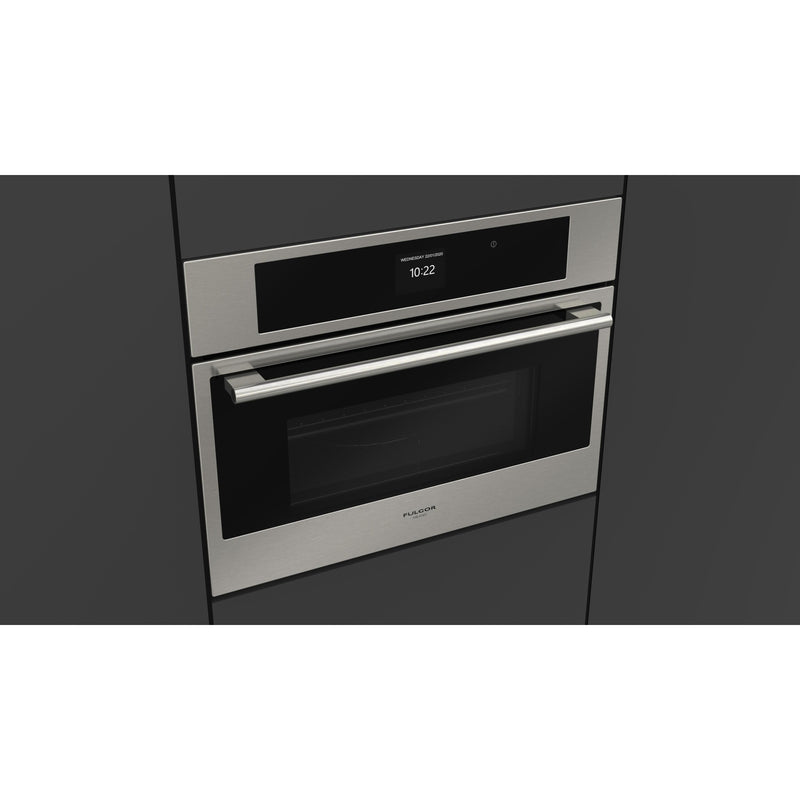 Fulgor Milano 24-inch, 1.2 cu.ft. Built-in Speed Oven with True Convection Technology F7DSPD24S1 IMAGE 3