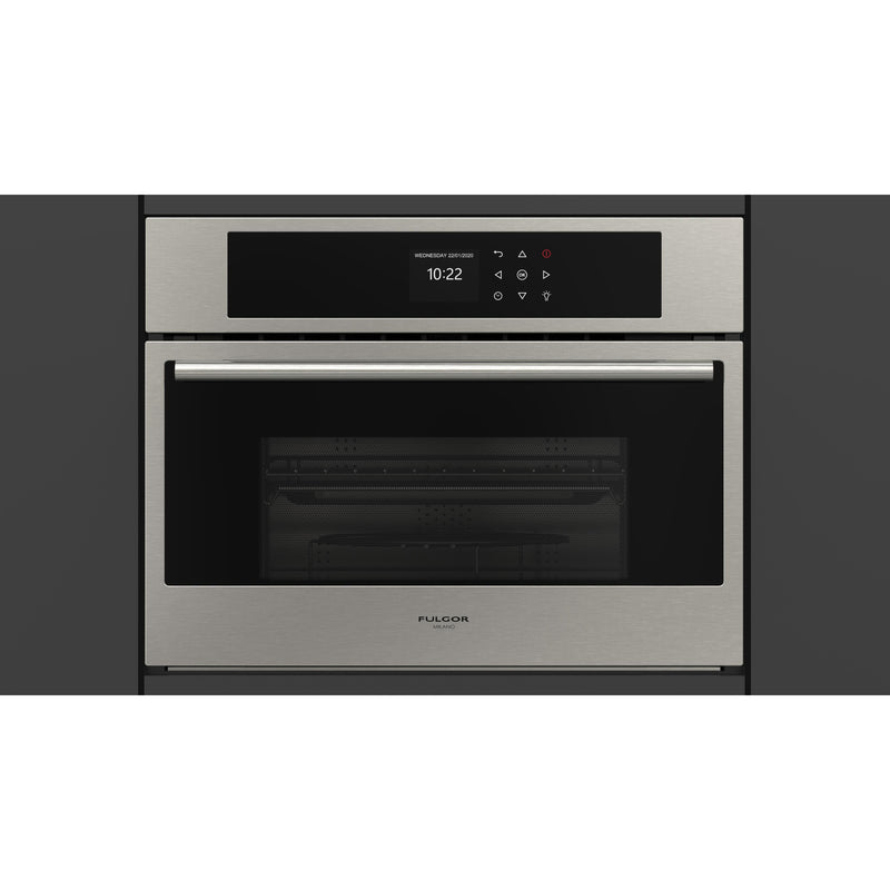 Fulgor Milano 24-inch, 1.2 cu.ft. Built-in Speed Oven with True Convection Technology F7DSPD24S1 IMAGE 4