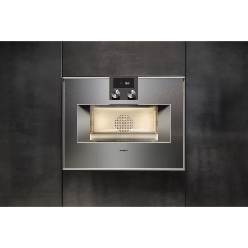 Gaggenau 24-inch, 2.1 cu.ft. Built-in Single Wall Oven with Steam Convection BS471612 IMAGE 2